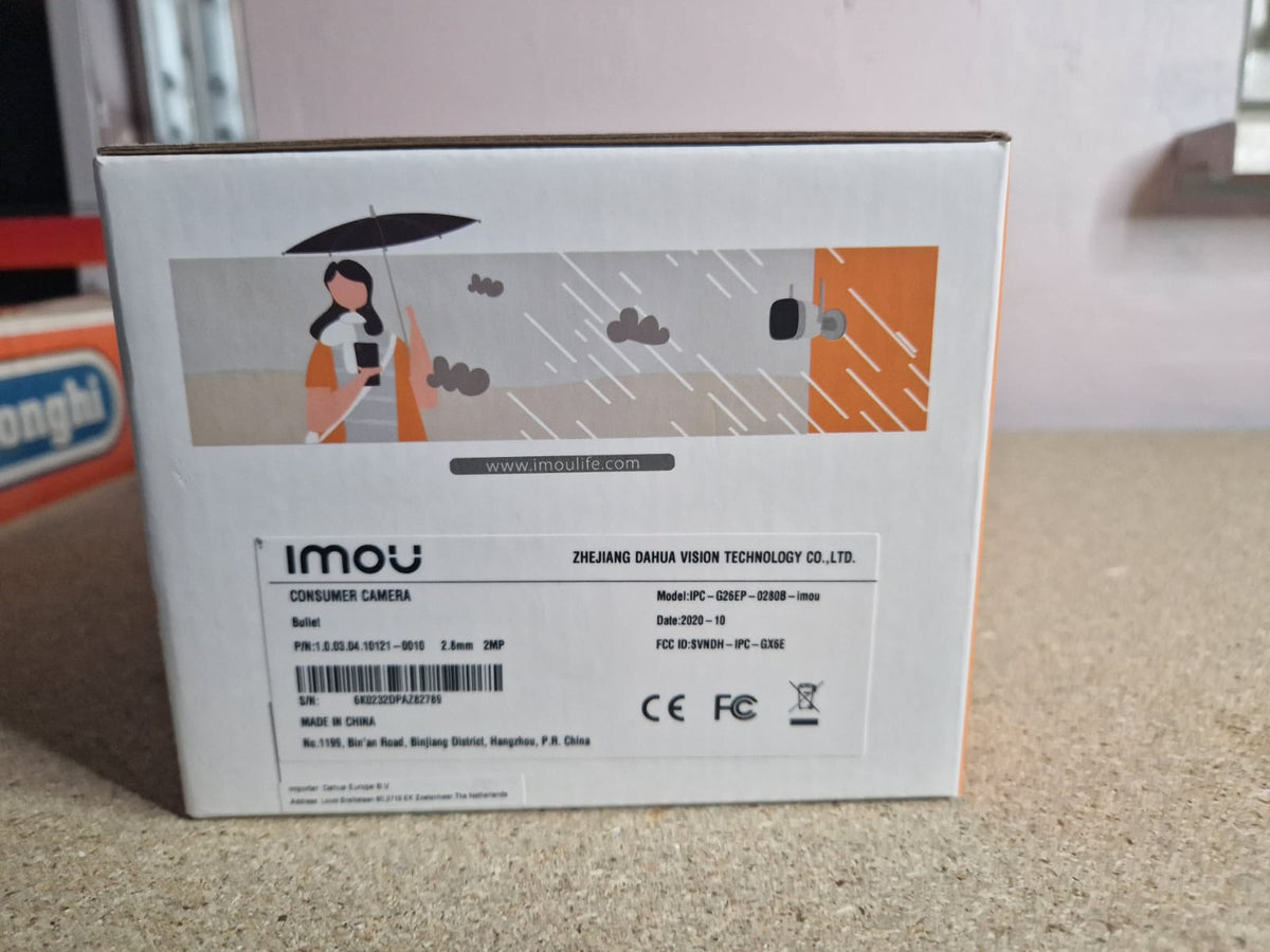 IMOU Bullet Outdoor Kamera Sirene, Gegensprechanlage Wifi 2*2 MIMO